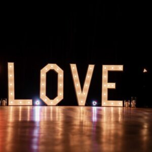 XXL Love Buchstaben